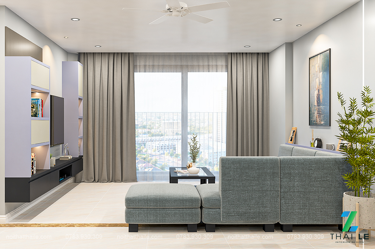 Thiết kế nội thất căn hộ Hà Đô Centrosa Garden - 120m2